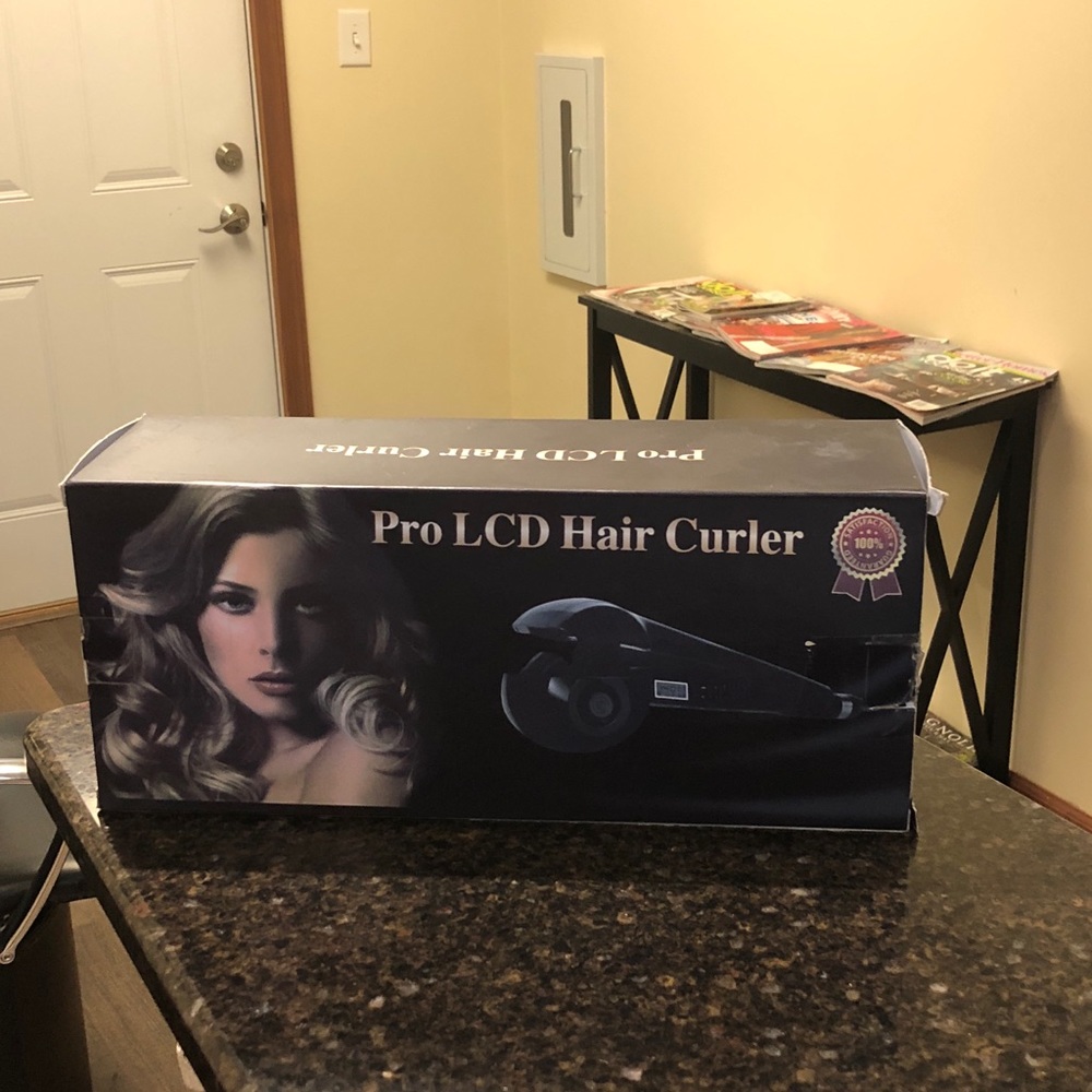 Pro LCD Hair Curler